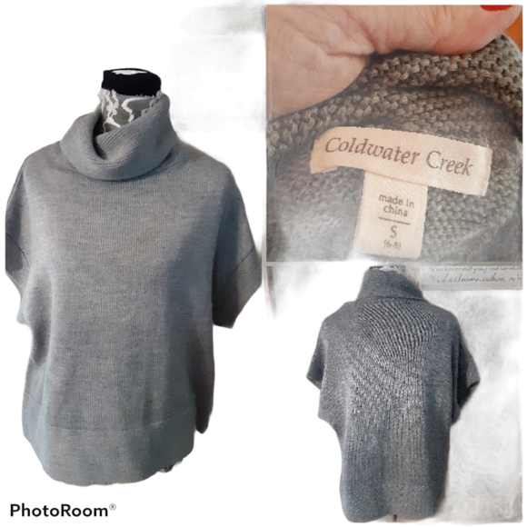 Coldwater Creek Sweaters - Beautiful Short Sleeve Sweater by Coldwater Creek